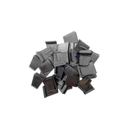 Prime-Line Screen Lift Tabs, Universal, Black Plastic, 50PK MP5566-50